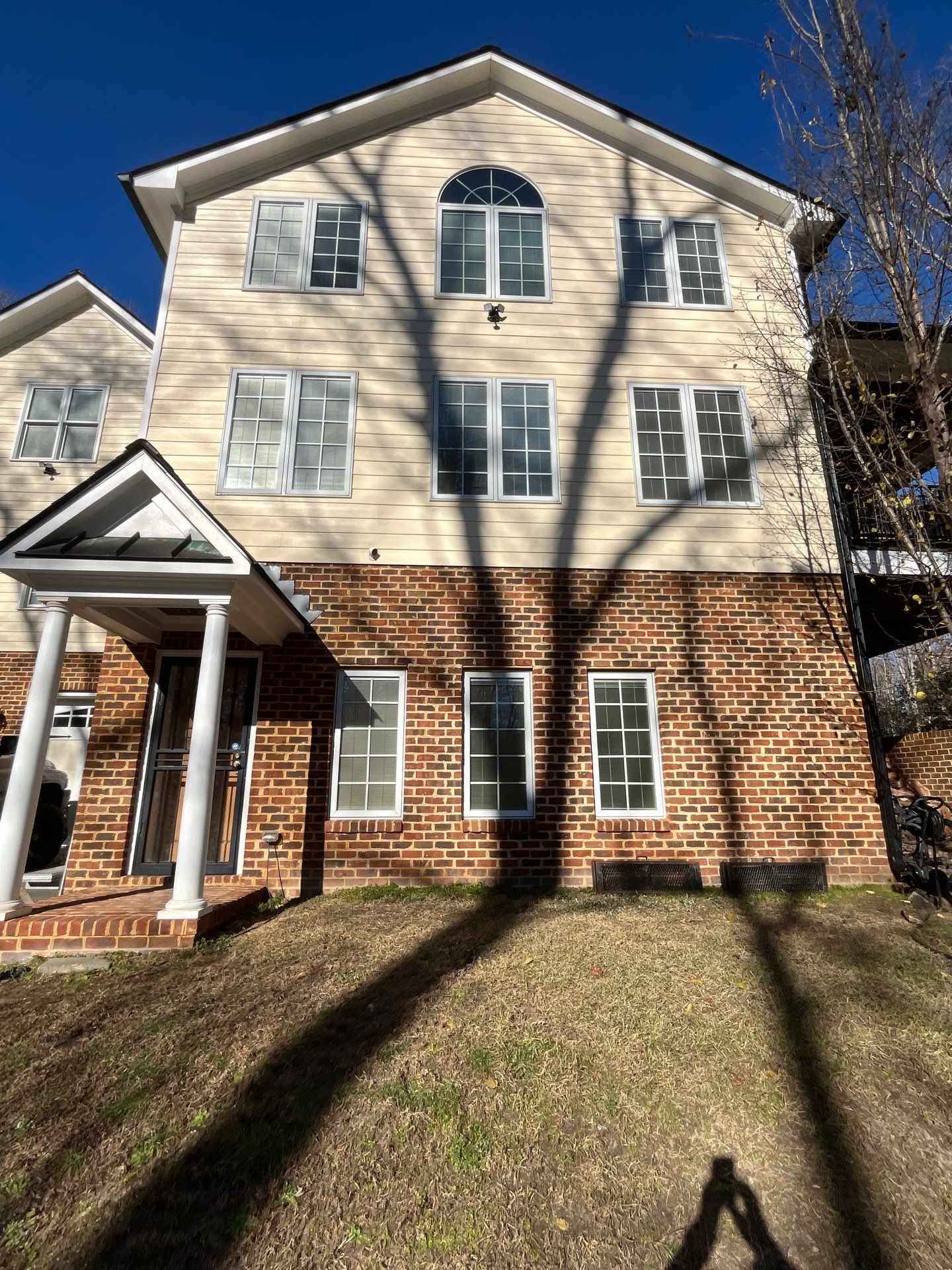 Advanced Power Cleaning Colonial Heights Roof and House Restoration Project