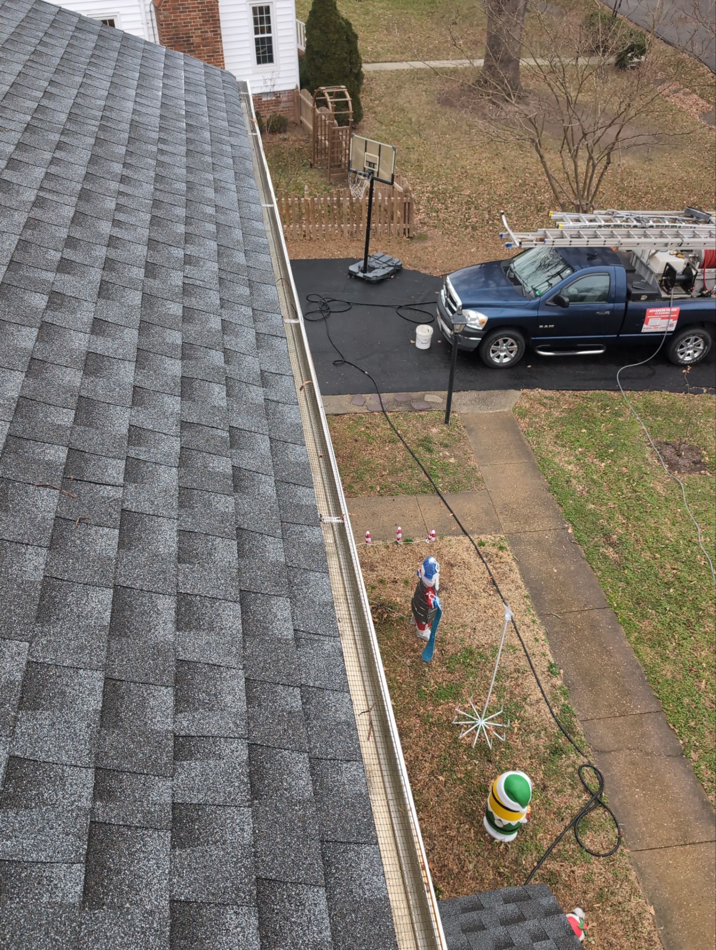 Advanced Power Cleaning Gutter Cleaning Success in Mechanicsville, VA