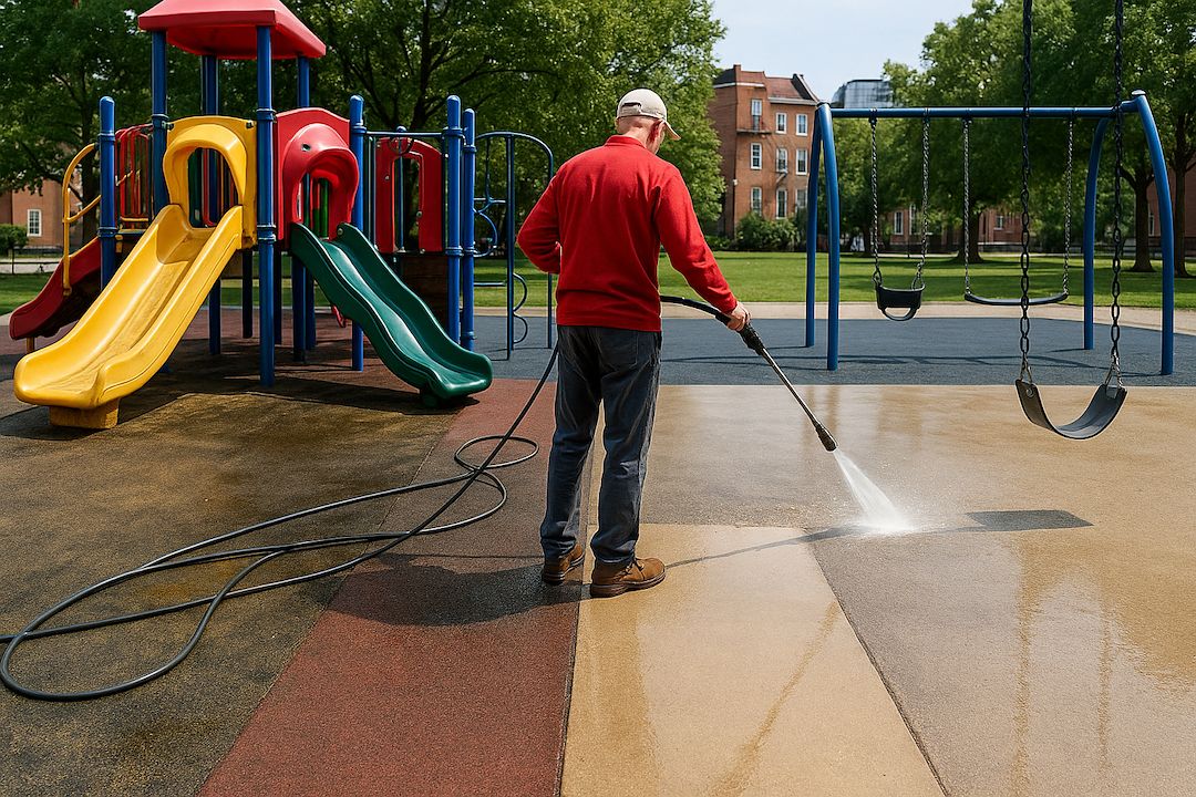 Advanced Power Cleaning: Playground Sanitation Experts Serving Richmond, VA