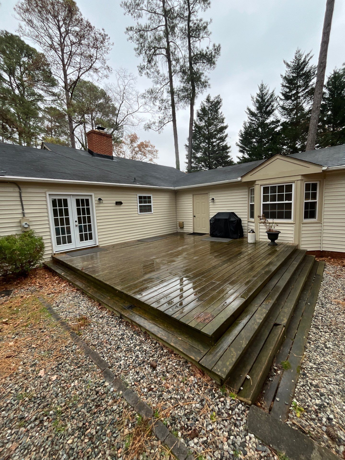 Advanced Power Cleaning: Professional Roof Debris Removal, Wood Patio Cleaning, and House Washing in Richmond VA