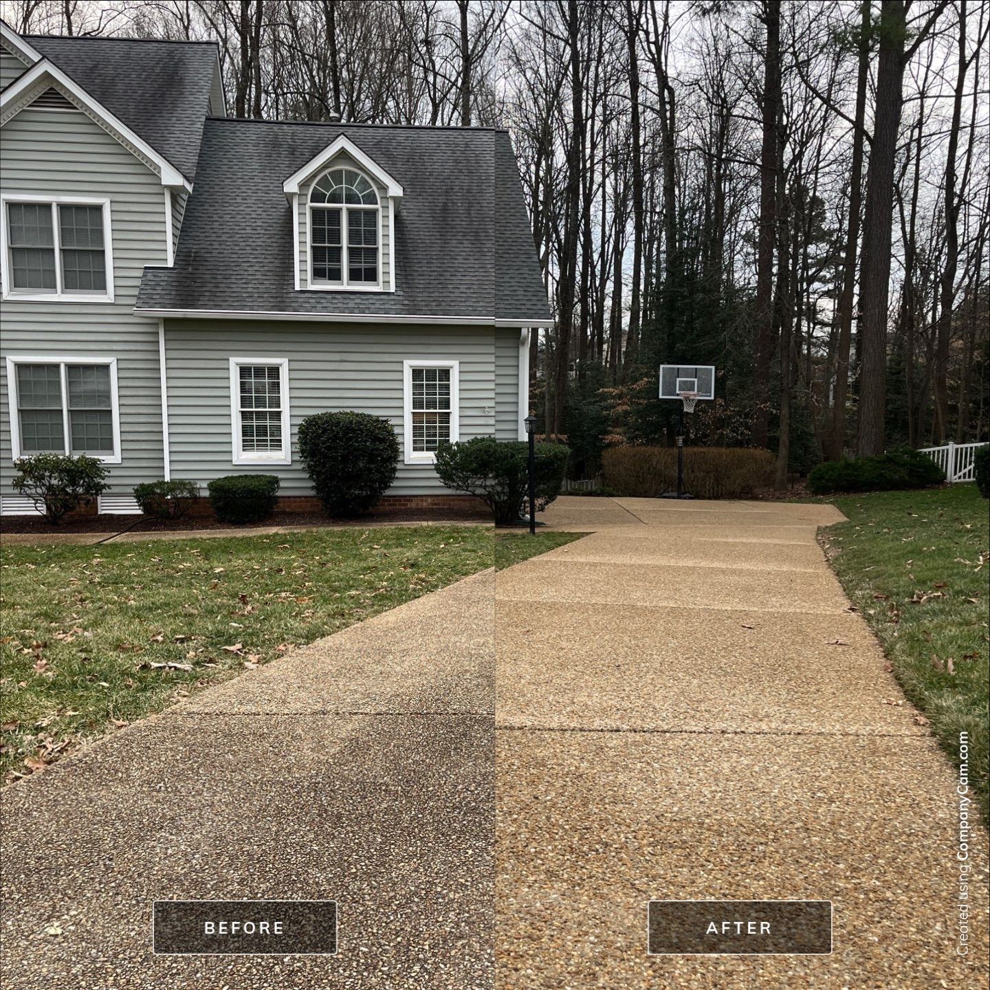 Advanced Power Cleaning Revitalizes Home in Mechanicsville, VA with Expert Pressure Washing Services