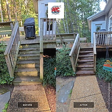 Advanced-Power-Cleaning-Revitalizes-Sidewalks-and-Deck-in-Rockville-VA 9