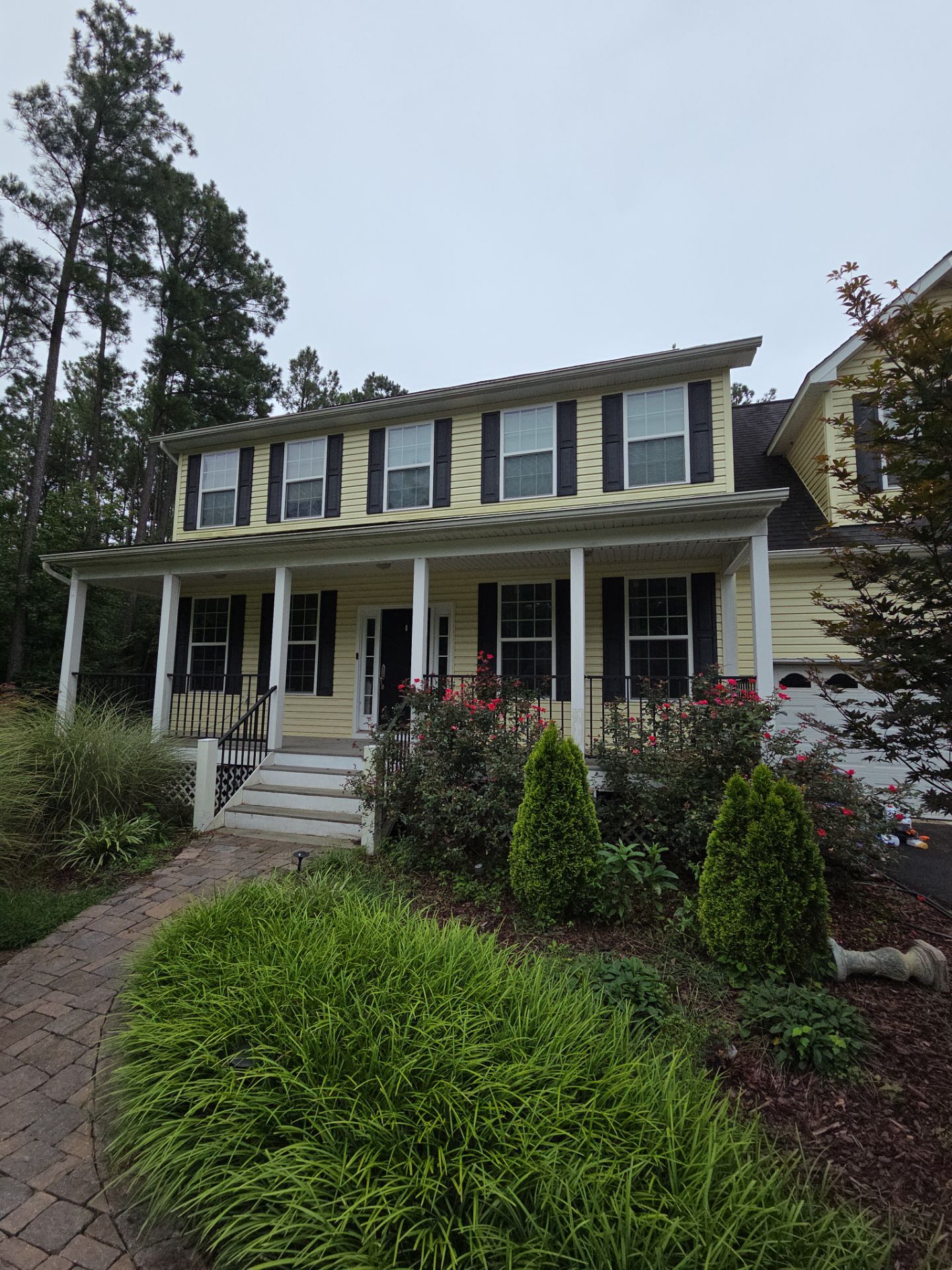 Advanced Power Cleaning Restores Ashland, VA Home with Professional House Washing and Gutter Cleaning
