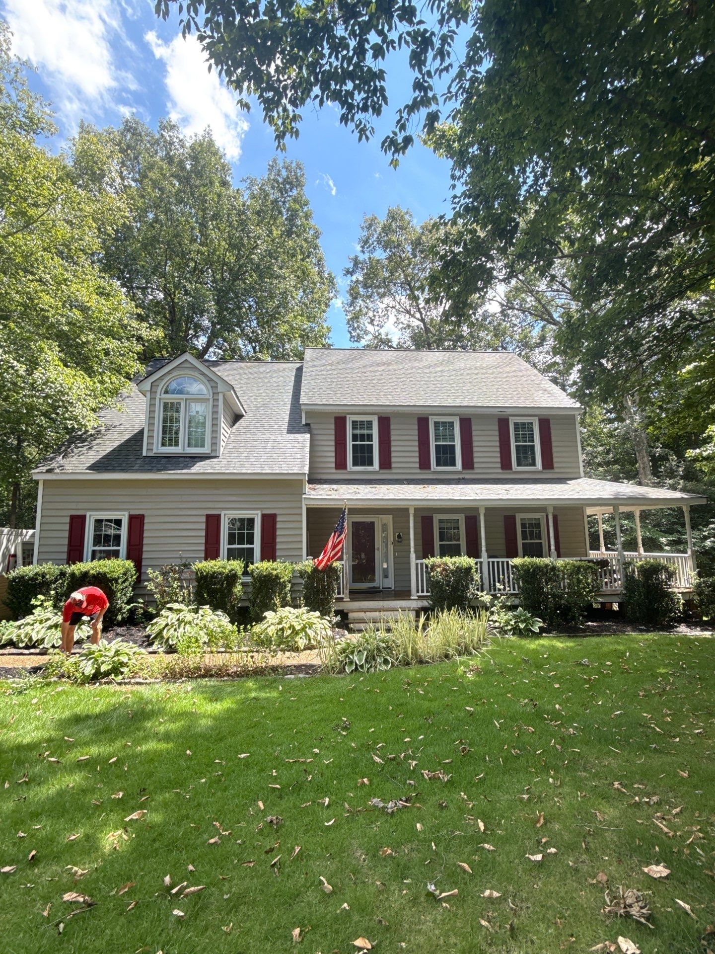 Advanced Power Cleaning Transforms a Mechanicsville, VA Home with Professional House Washing & Wrap-Around Porch Cleaning