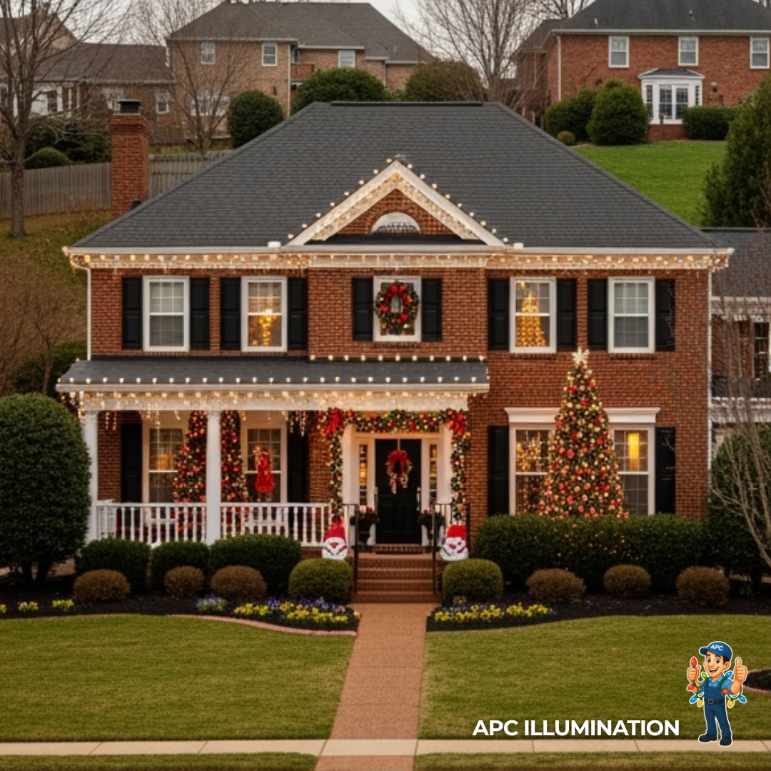 APC Illumination: The Premier Choice for Christmas Light Installation in Richmond, VA