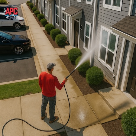 Why Should HOAs, Apartment Complexes, and Townhome Communities in Short Pump, VA Invest in Professional Commercial Pressure Washing?