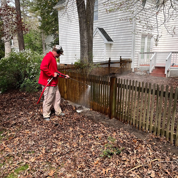 Fence cleaning richmond va